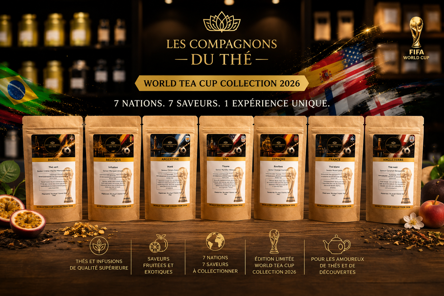 World tea cup collection 2026